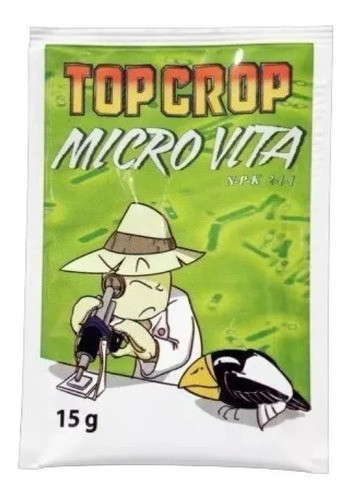Micro Vita 15 Grs Top Crop Microorganismos Benéficos